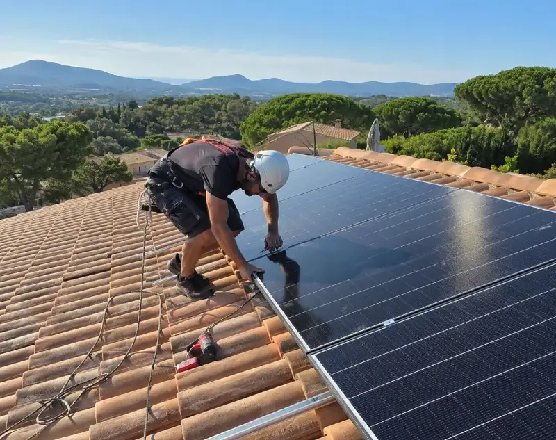 Installateur panneaux solaires Etaux — pose photovoltaïque sur toiture