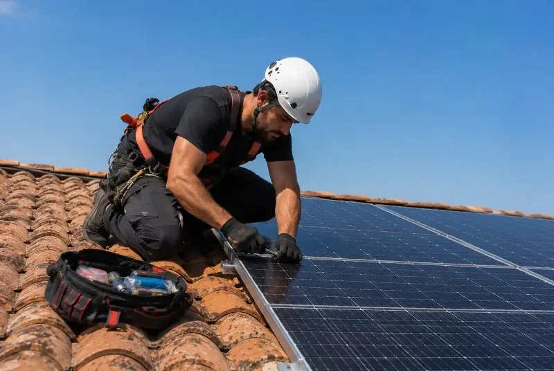 Maintenance et monitoring de panneaux solaires à Etaux